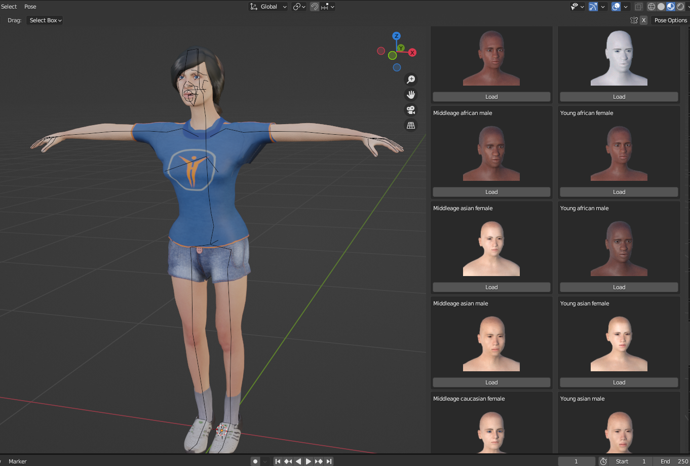 iClone content - Toon Maker 2 - 3d cartoon model - avatar creator