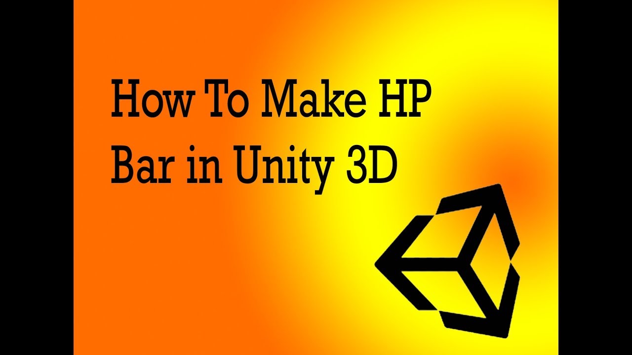 How to Make HP Bar in Unity 3D Part 3