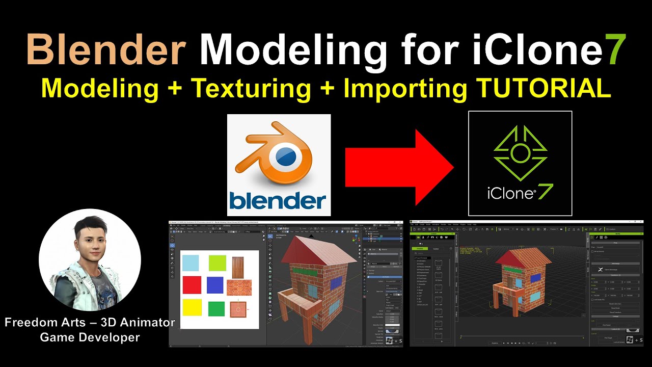 Blender Modeling for iClone – TUTORIAL