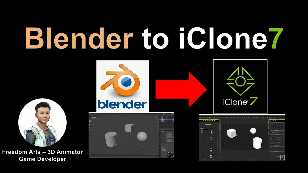 Blender to iClone