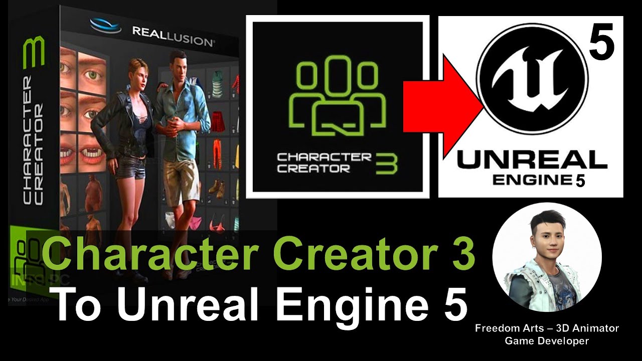 Character Creator 3 to Unreal Engine 5 – Full Tutorial