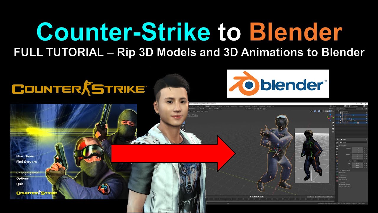 Counter-Strike to Blender