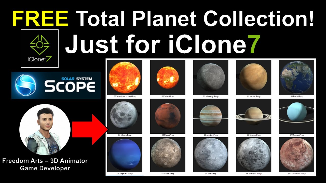FREE Total Planet Collection! iClone iProp iSky