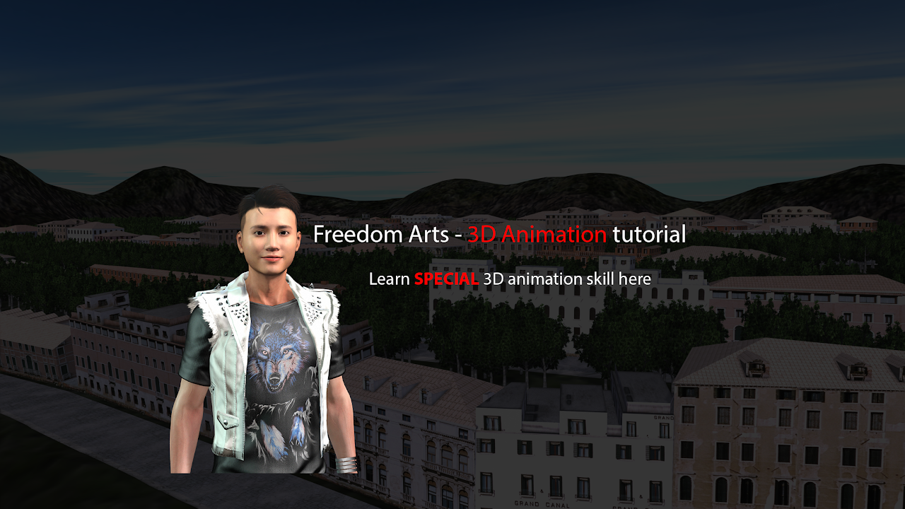 Freedom Arts – 3D Animation Live Stream