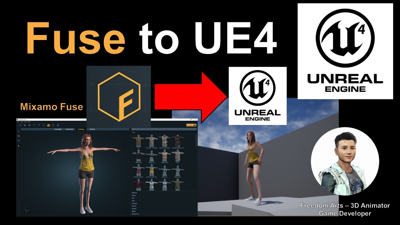 Fuse to Unreal Engine 4 – Full Tutorial