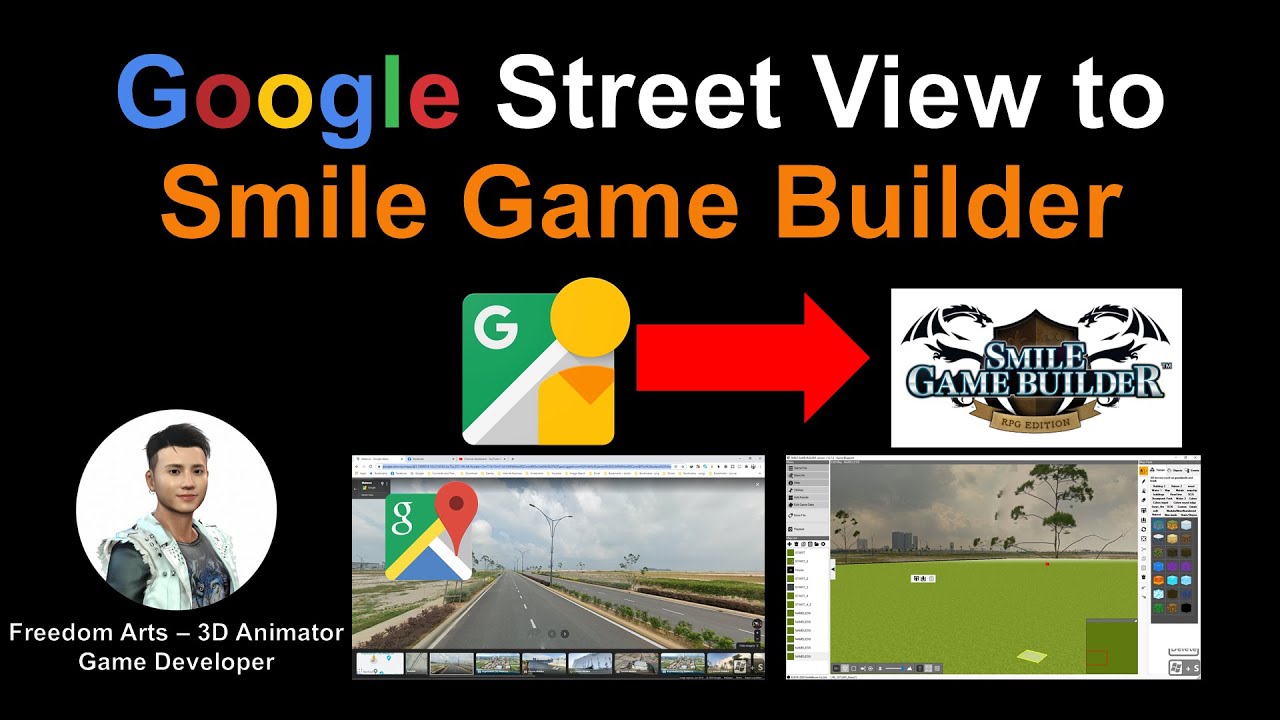 Google Street View to Smile Game Builder