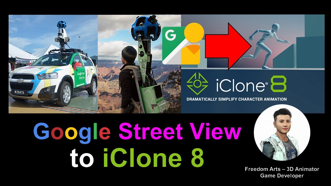 Google Street View to iClone 8 – Full Tutorial