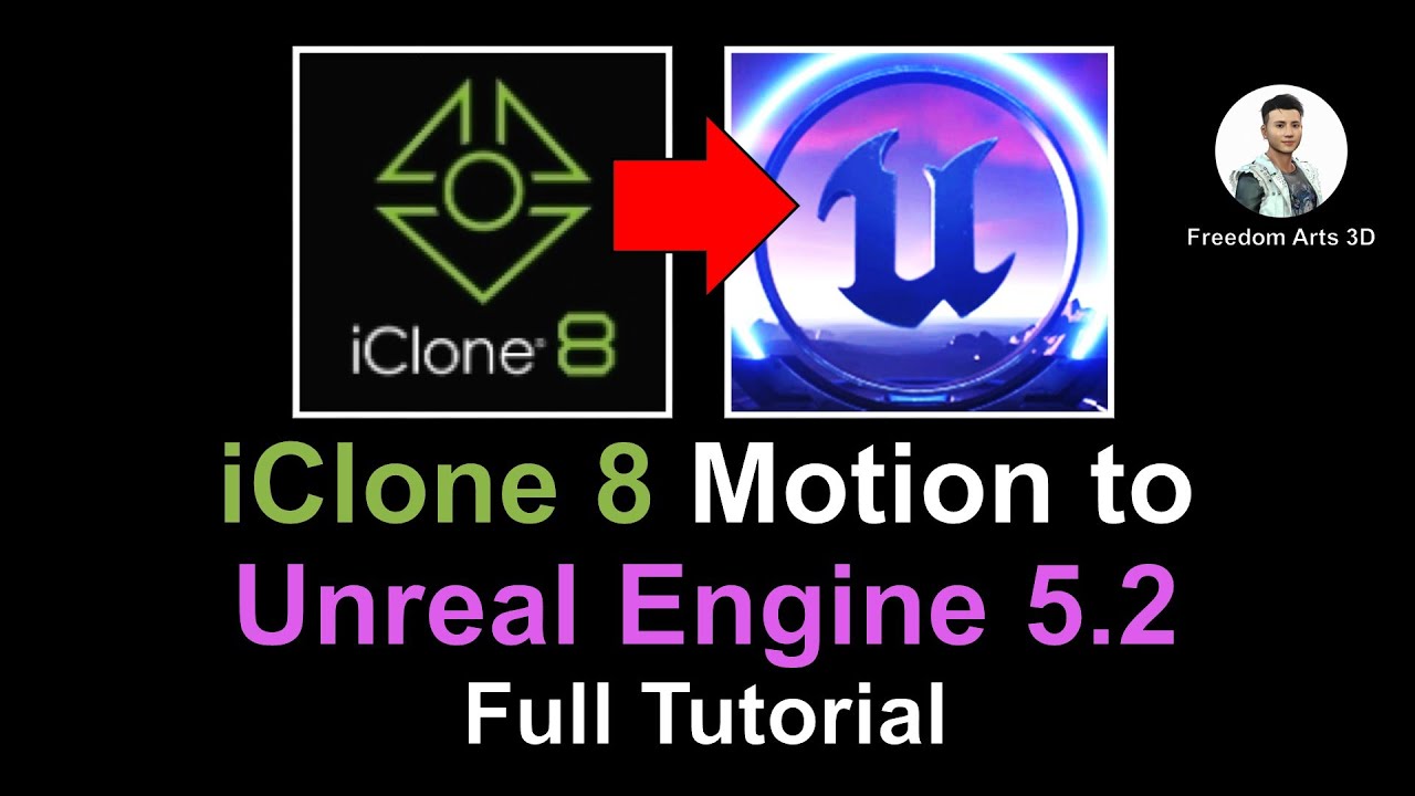 How to Convert iClone 8 Motion to Unreal Engine 5.2 and Retarget on Any 3D Avatar – Tutorial