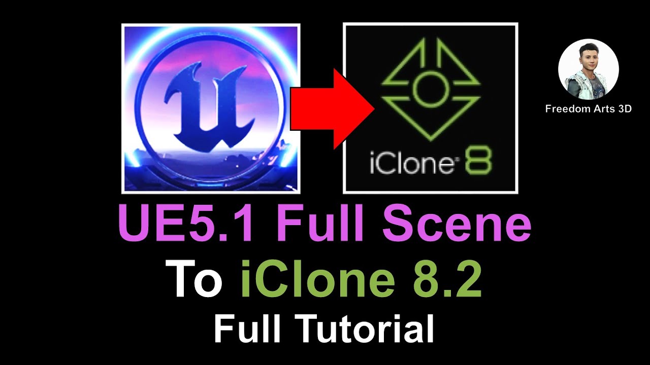 How to Export and Import 3D Game Scenes from Unreal Engine 5.1 to iClone 8.2
