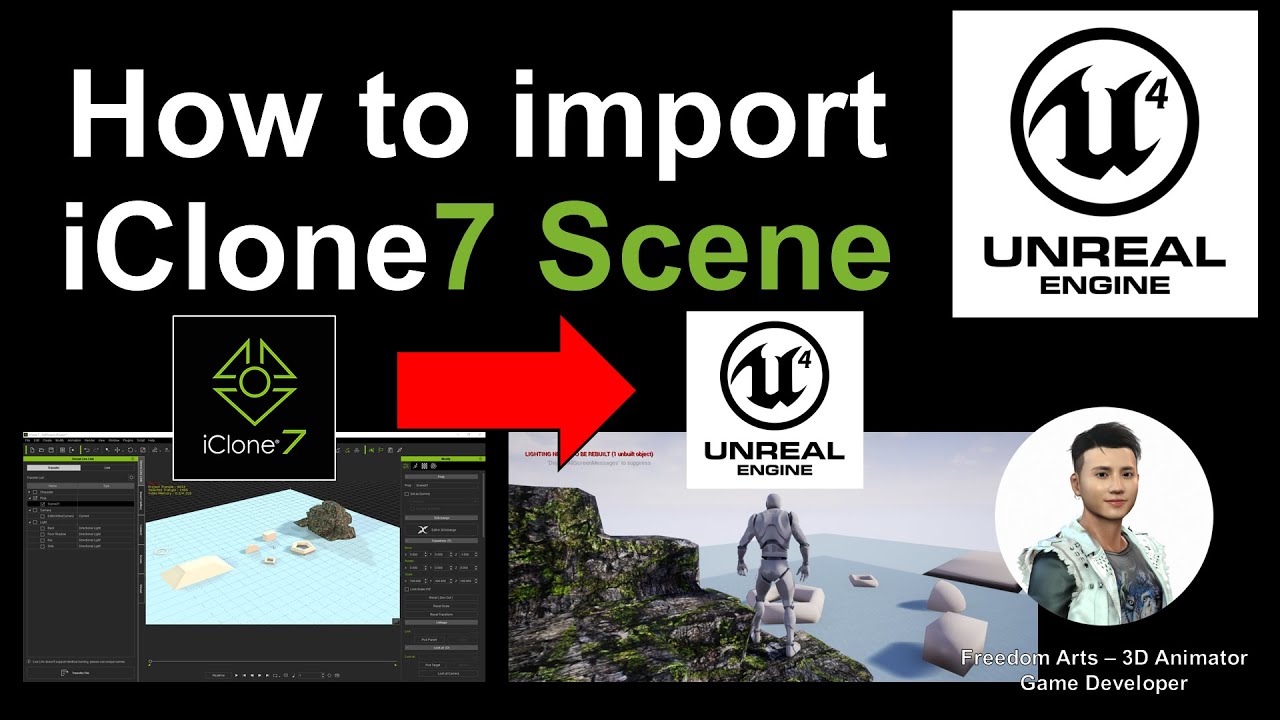 How to import iClone Scene into Unreal Engine – Full Tutorial