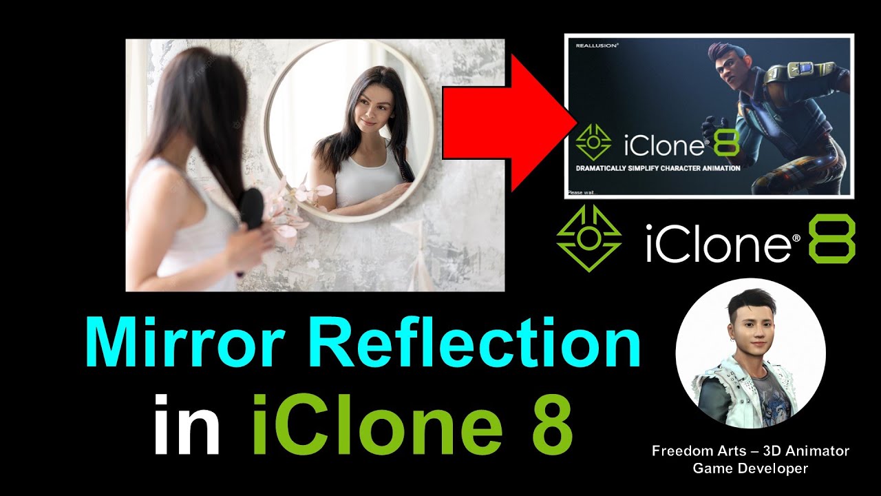 Mirror Reflection – iClone 8 Tutorial