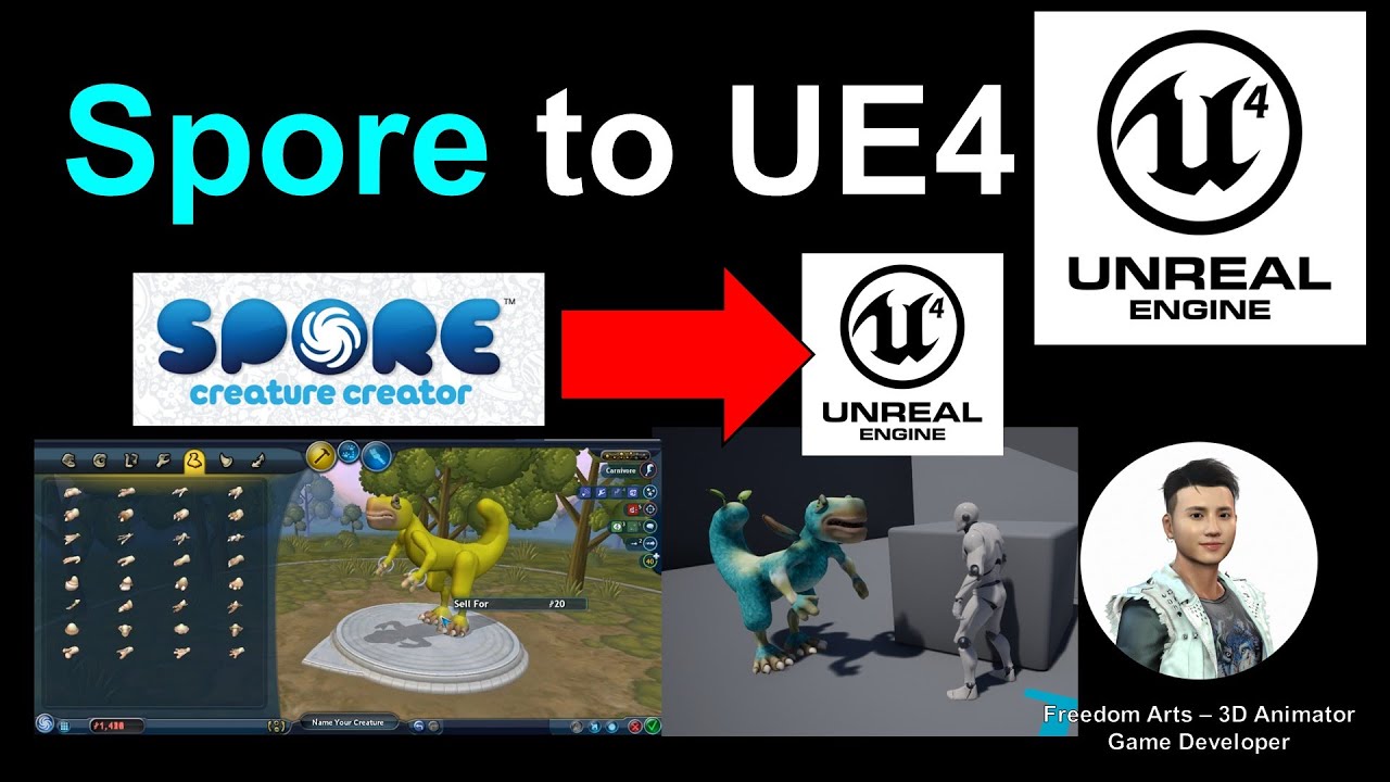 Spore to Unreal Engine 4 – Full Tutorial