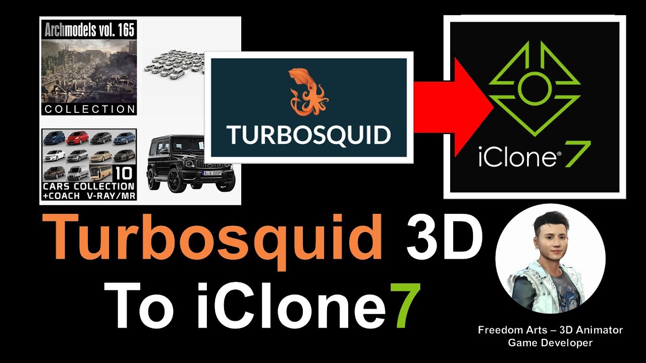 Turbosquid to iClone 7 – Full Tutorial