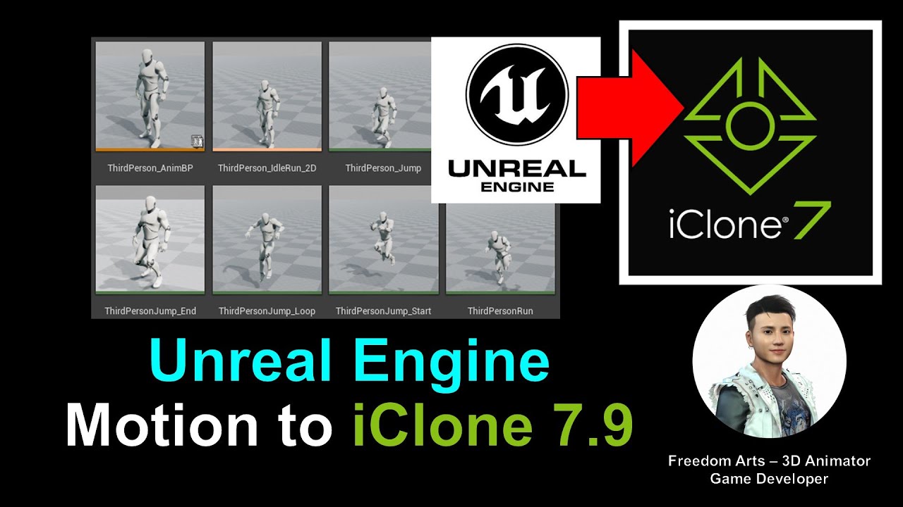 Unreal Engine Motion to iClone 7.9 – Full Tutorial