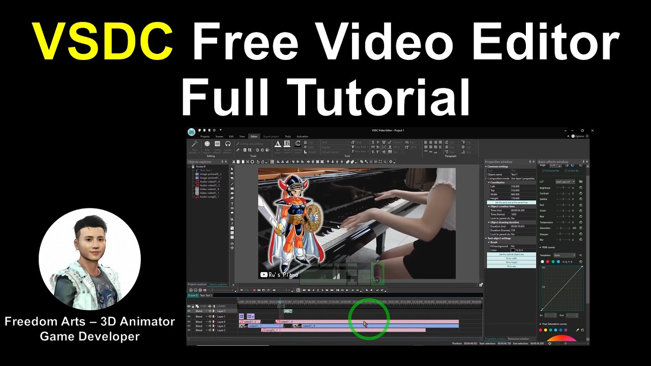 VSDC Free Video Editor – Full Tutorial