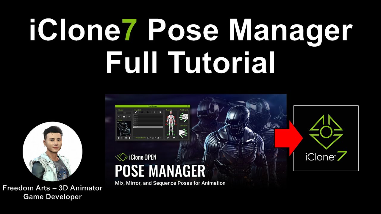 iClone Pose Manager Plugin (Full Tutorial)