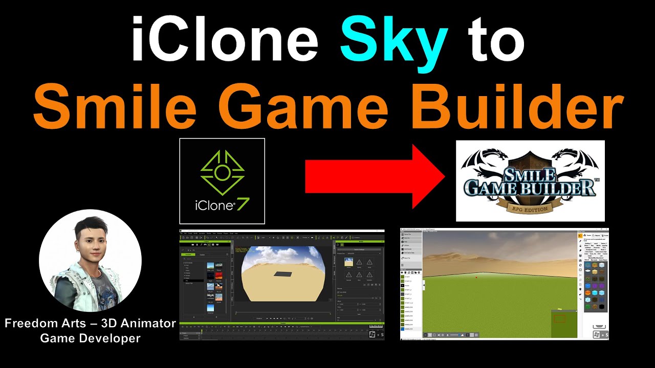 iClone Sky to Smile Game Builder