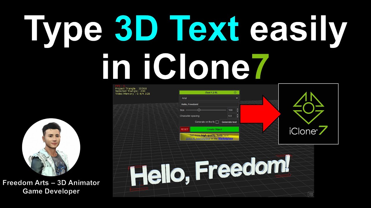 iClone iText RL Plugin (Full Tutorial)