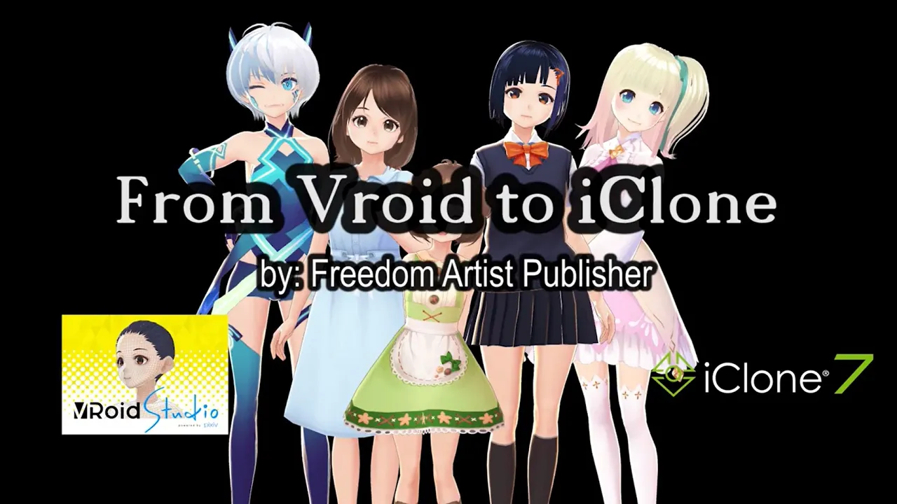 Vroid to Iclone (ep 01)
