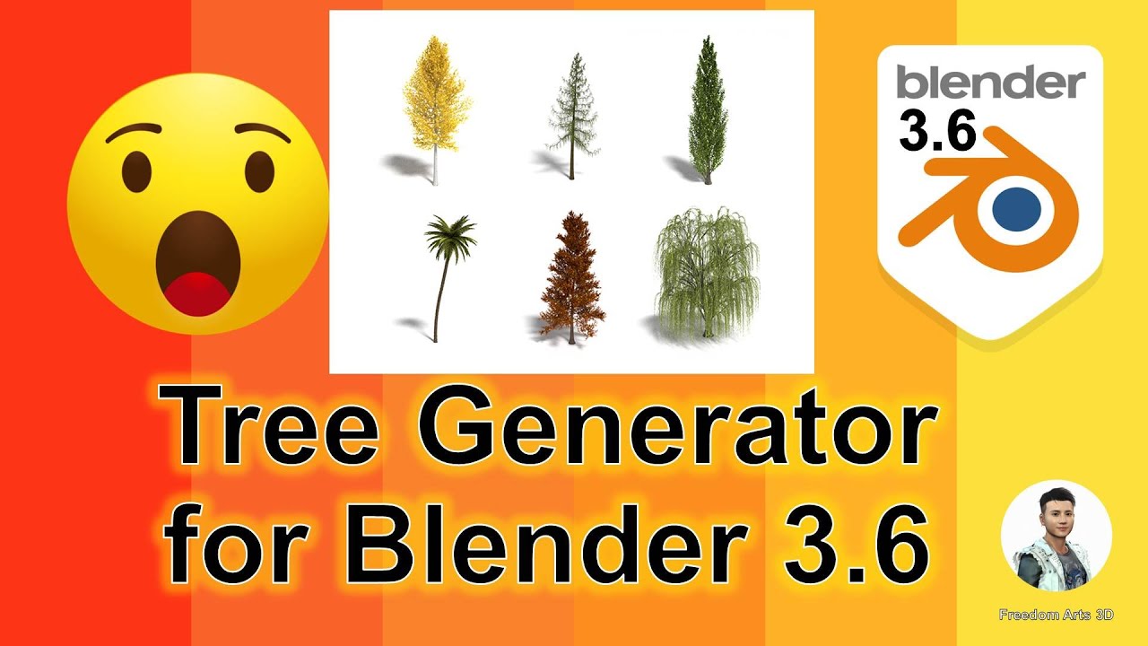 Tree Generator Addon for Blender 3.6 – Tutorial