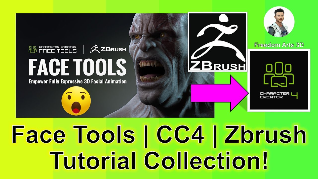 Face Tools Plug-in for Character Creator 4 – Tutorial Collection