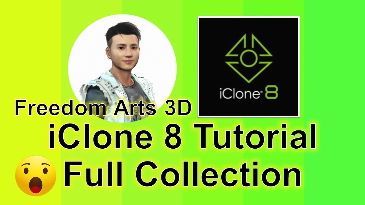 iClone 8 Tutorial Collection – 3D Animation Pipeline – Freedom Arts 3D