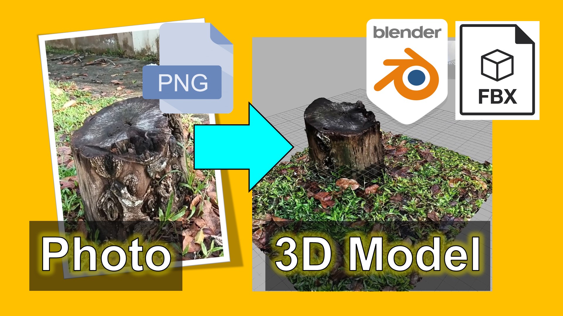 Blender | Photo to 3D Model | Photogrammetry | Adobe Substance 3D Sampler | 3D Scan