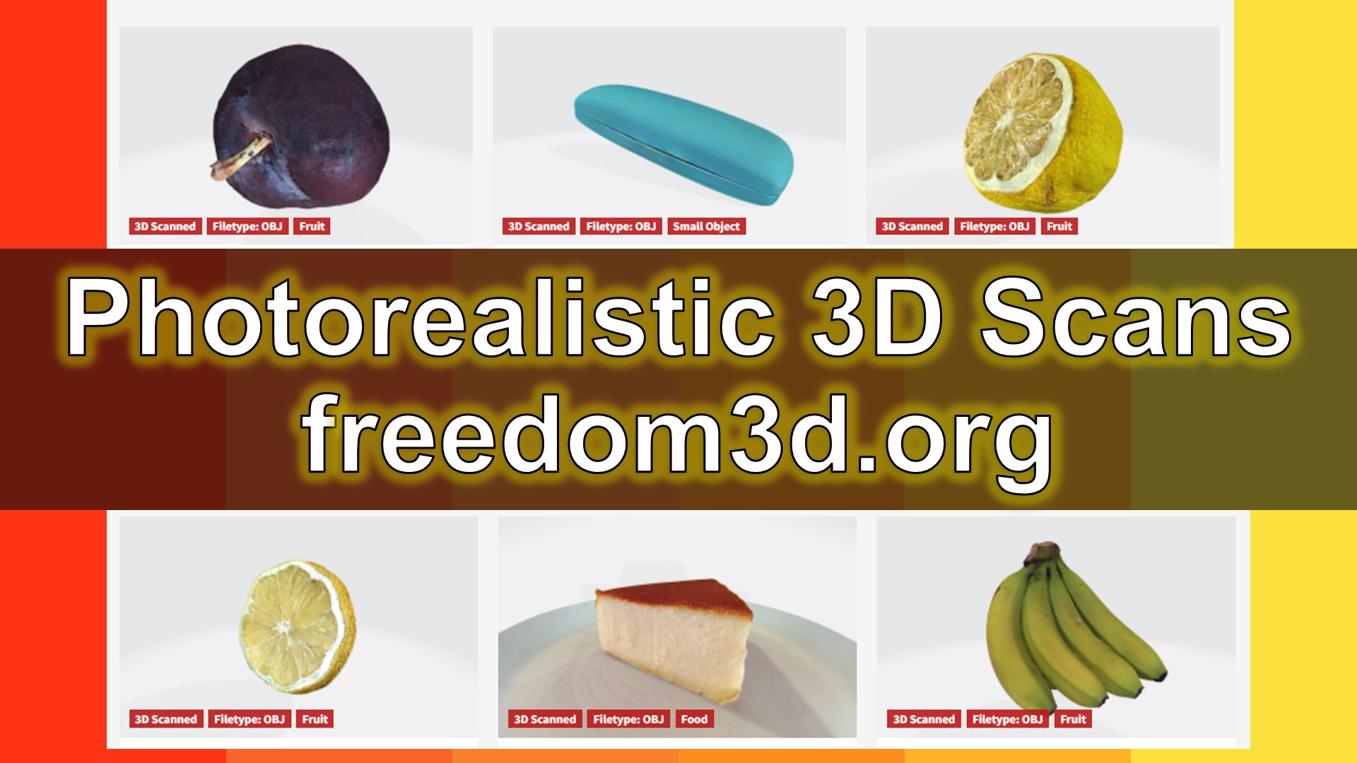 Photo Realistic 3D Scans | freedom3d.org