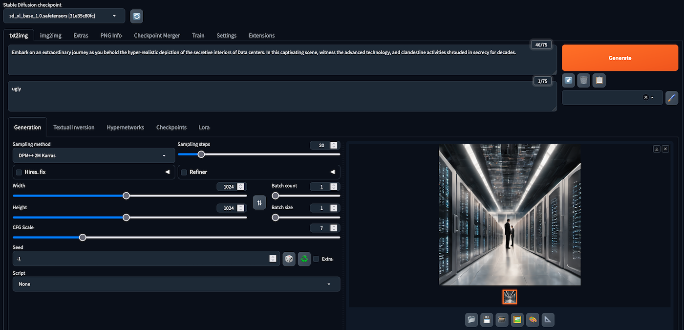 Stable Diffusion Portable Offline Local