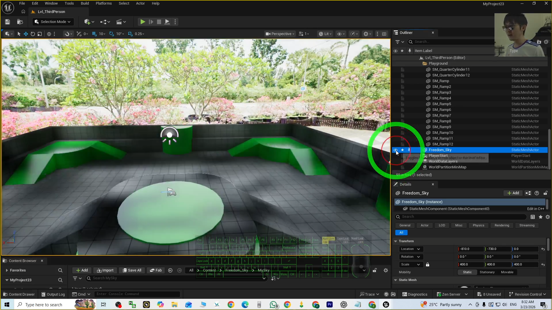Freedom Sky Light Plugin for UE5.7