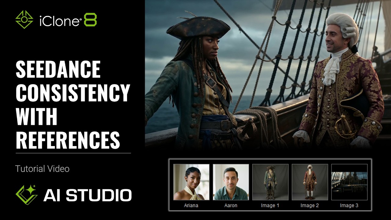Create Consistent Videos with Seedance References | AI Studio Tutorial